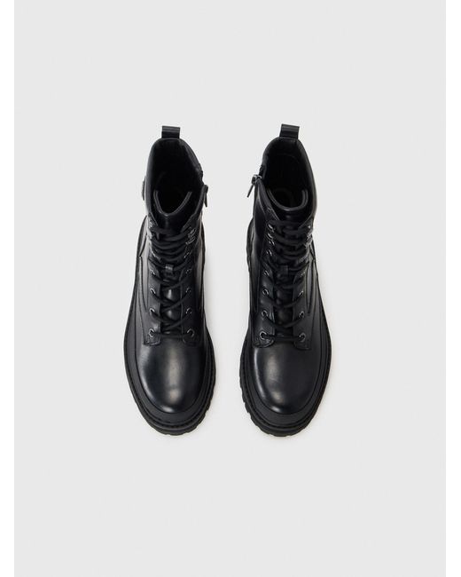 Guess Black Schnürstiefelette Bada2