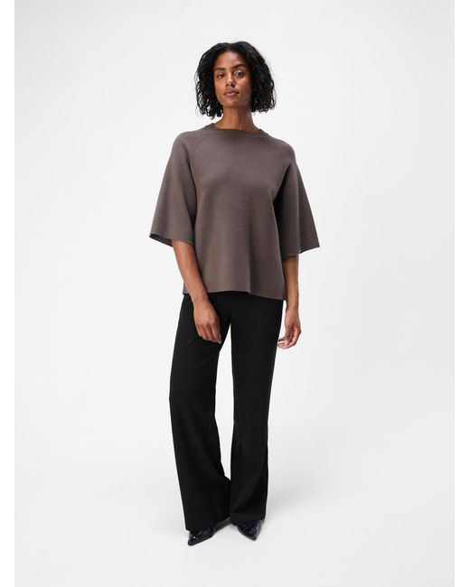 Object Brown Pullover Objreynard
