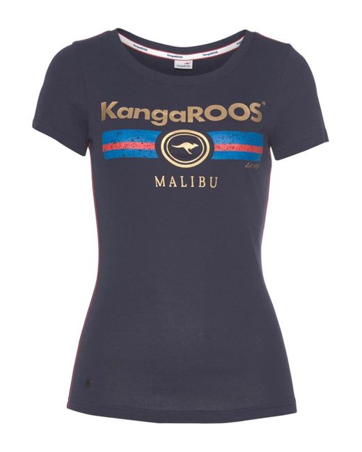 Kangaroos Blue T-shirt