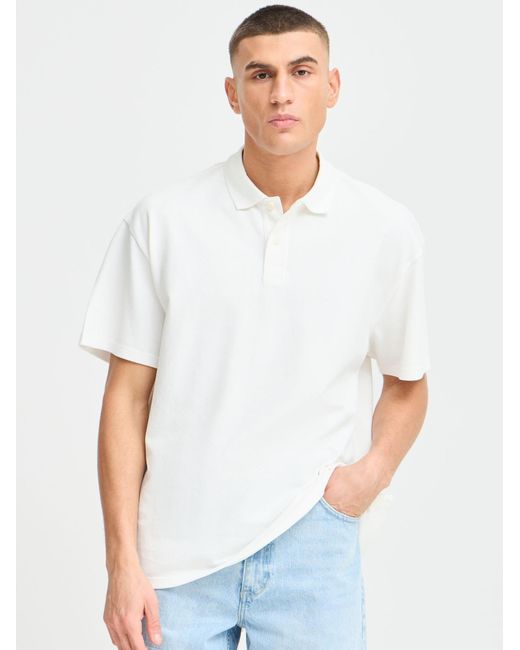 Solid Poloshirt Sdolexi in White für Herren