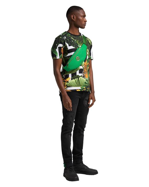 carlo colucci Gürteltasche Caesaro in Green für Herren