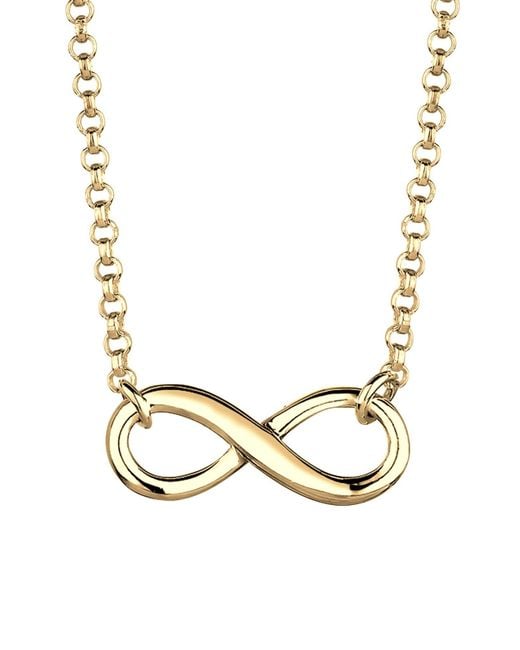 Elli Jewelry Metallic Kette Infinity