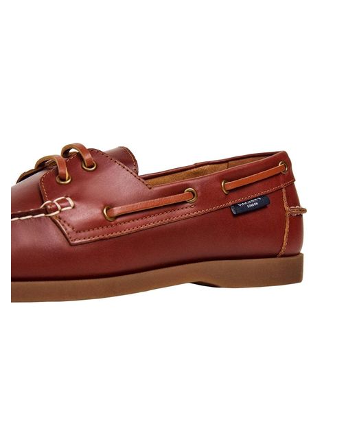 Hackett Mokassin Deck One in Brown für Herren