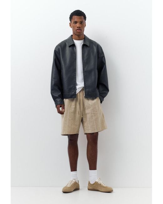 Pull&Bear Shorts in Natural für Herren