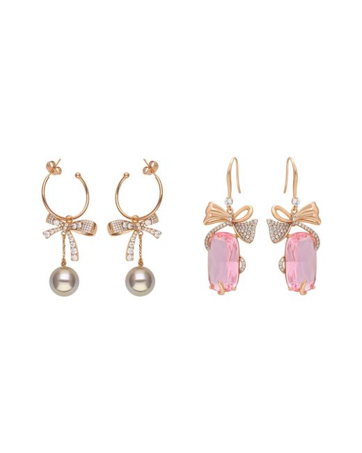 faina Pink Ohrringe