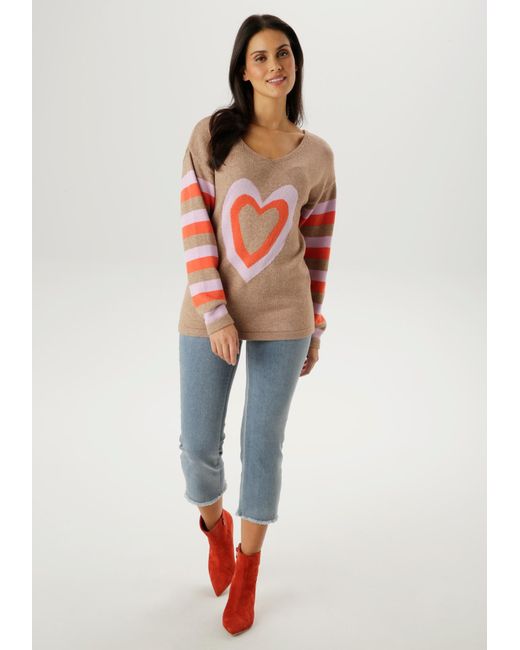 Aniston SELECTED Multicolor Pullover