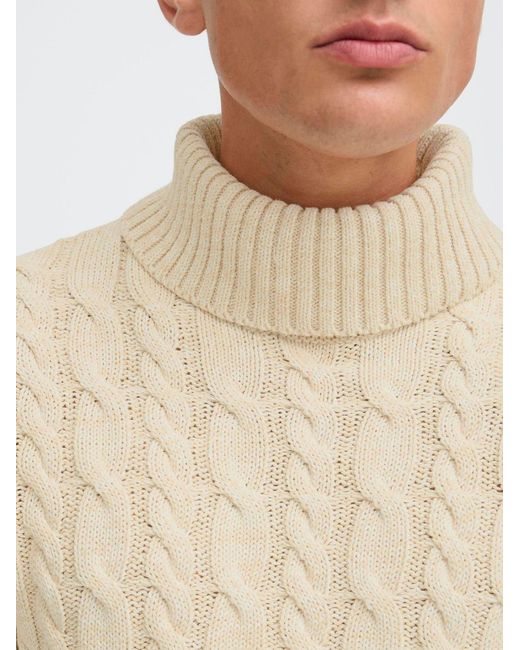 Solid Pullover Sdrino in White für Herren