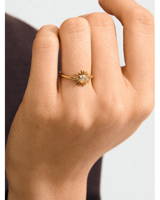 Pilgrim Metallic Ring Lulu