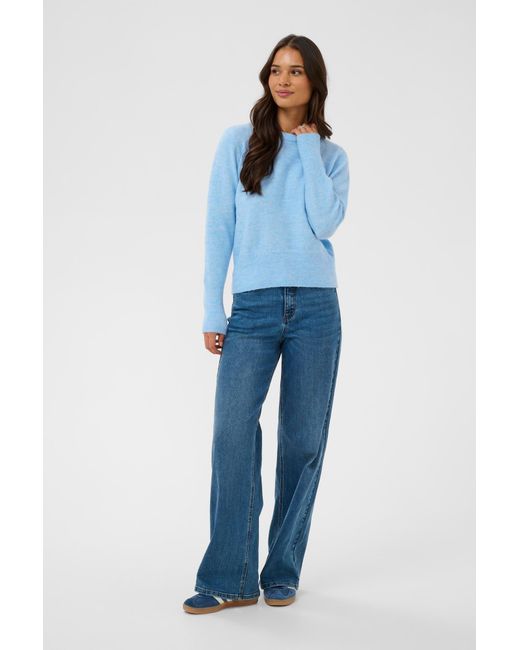 Kaffe Blue Pullover Niel