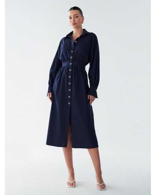 BWLDR Blue Blusenkleid Lola