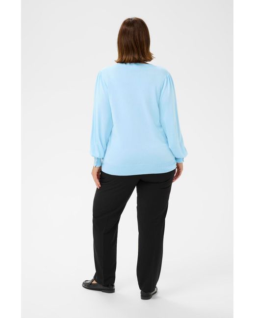 Kaffe Blue Pullover Kclizzy