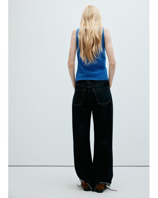 Mango Blue Top Tecli