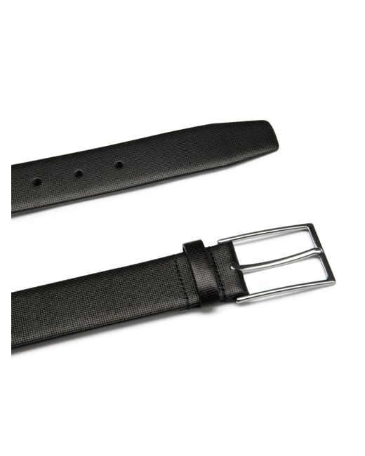 Willen Gürtel Ledergürtel Mit Prägung in Black für Herren