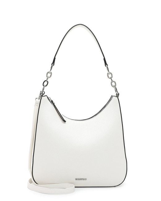 EMILY & NOAH White Schultertasche Ella