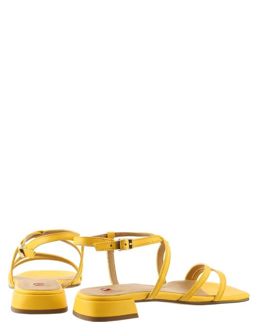 Högl Yellow Sandalette 'Alba'