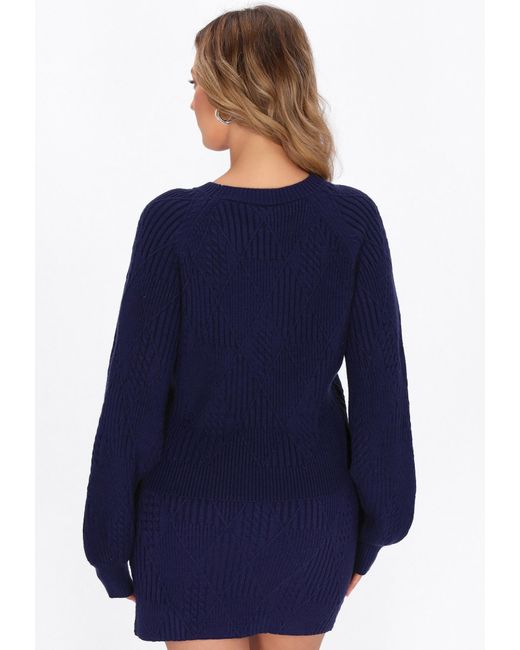 faina Blue Pullover