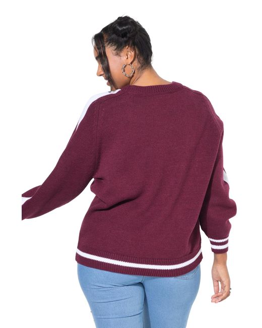 Studio Untold Purple Pullover