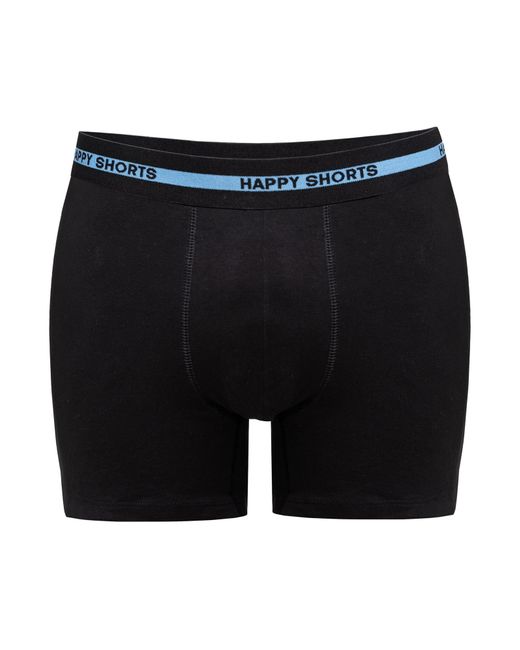 HAPPY SHORTS Boxershorts in Black für Herren