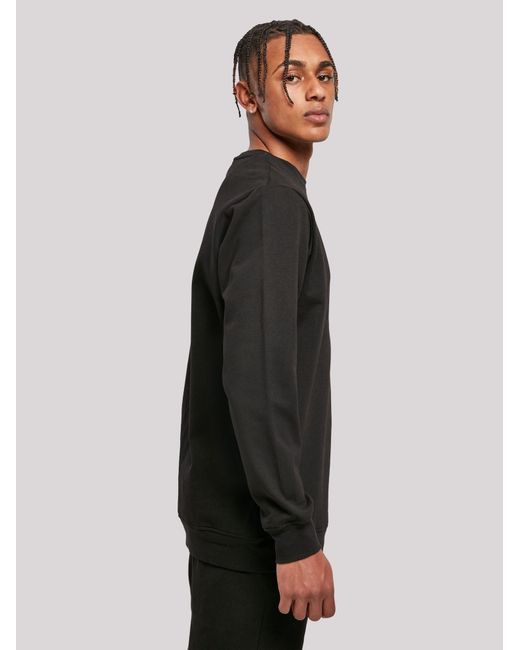 F4NT4STIC Sweatshirt Looney Tunes Group Faux Pocket in Black für Herren