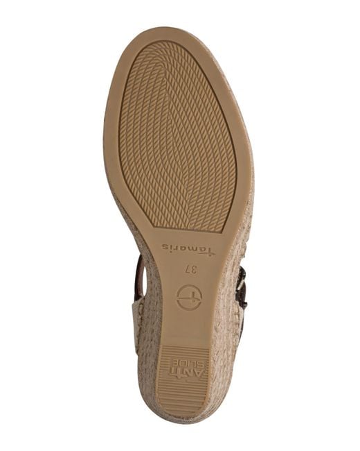 Tamaris Brown Espadrilles