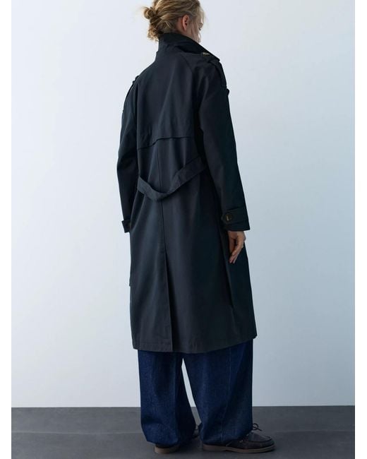 Pull&Bear Blue Mantel
