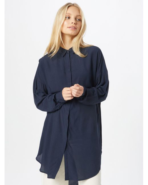 SOFT REBELS Blue Bluse Freedom