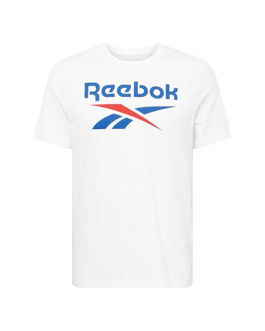 Reebok Sportshirt 'identity' in White für Herren