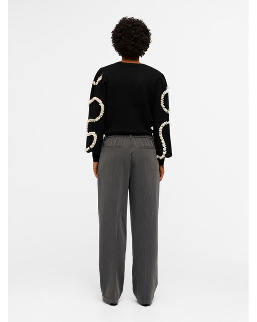 Object Gray Bügelfaltenhose