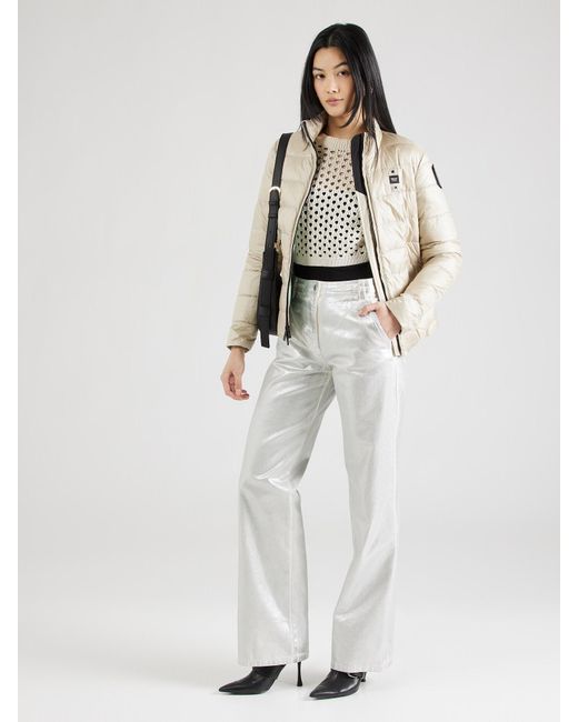 Blauer Natural Jacke 'Vale'