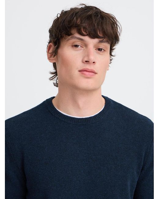Blend Strickpullover Branko in Blue für Herren