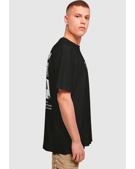 Merchcode T-Shirt Tupac in Black für Herren