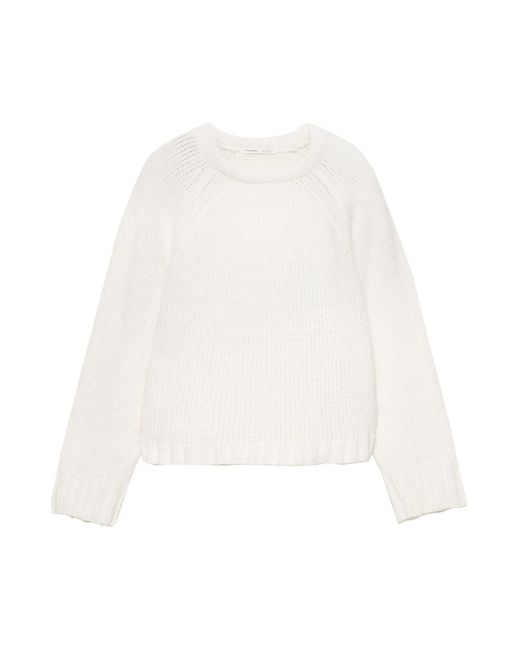 Pull&Bear White Pullover