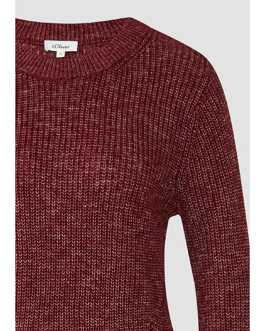 S.oliver Red Pullover