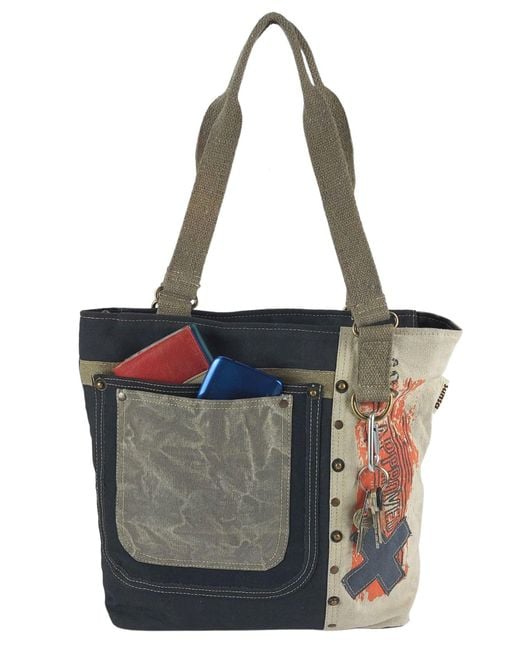 Sunsa Black Shopper