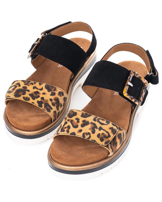 Ara Black Sandale