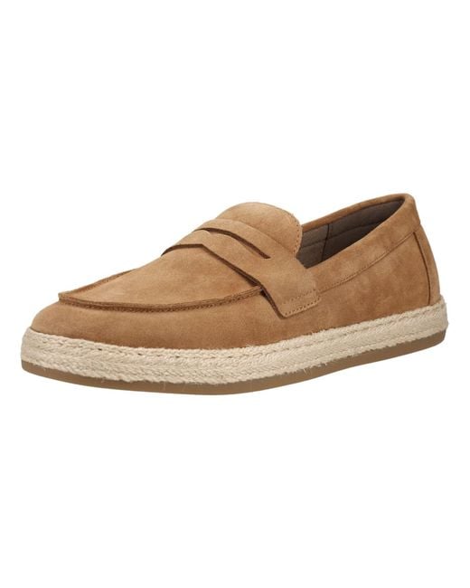 Geox Leder Slipper in Natural für Herren