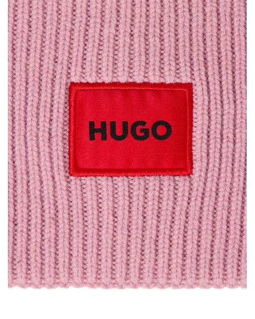 HUGO Pink Mütze Saffa