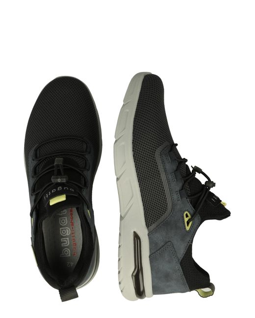 Bugatti Sneaker 'nubola' in Black für Herren