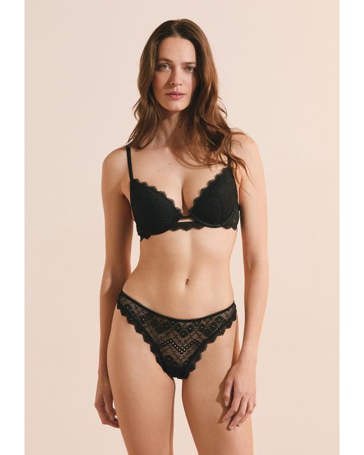 Etam Black String Eclipse