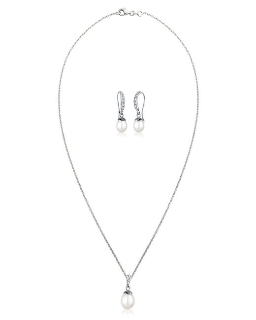 Elli Jewelry White Schmuckset