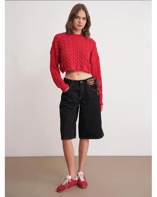 MixRay Red Pullover