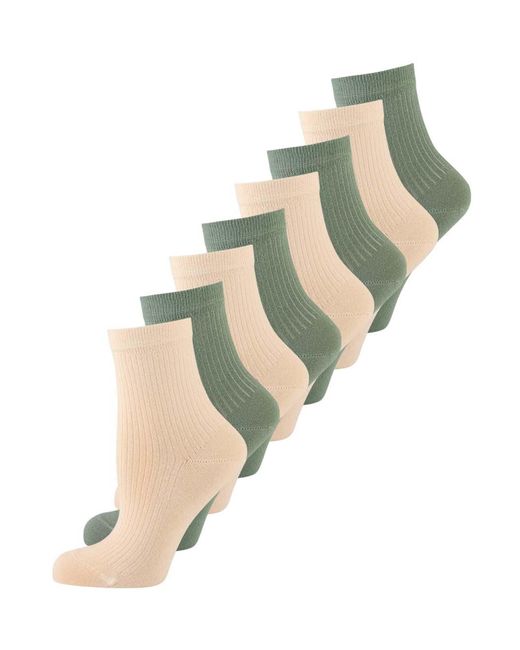 Nur die Multicolor Kurzsocken Colour Farbige Sneaker Kurz Frottesohle