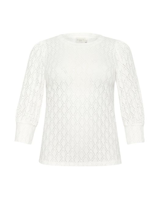Kaffe White Bluse 'Tia'