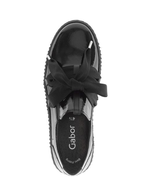 Gabor Black Slip On