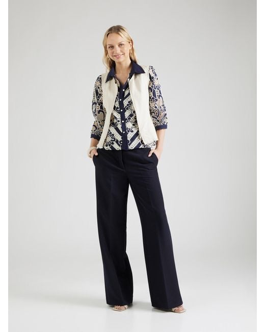 Rene' Derhy Blue Bluse Liane