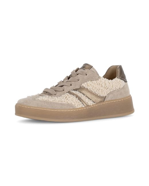 Gabor Black FLORENZ Plateausneaker Freizeitschuh, Halbschuh, Schnürer in Bequemweite G (weit)
