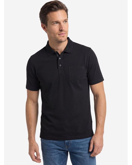 Redmond Shirt Basic in Black für Herren