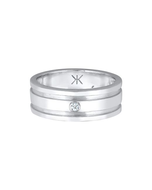 Kuzzoi Ring in Metallic für Herren