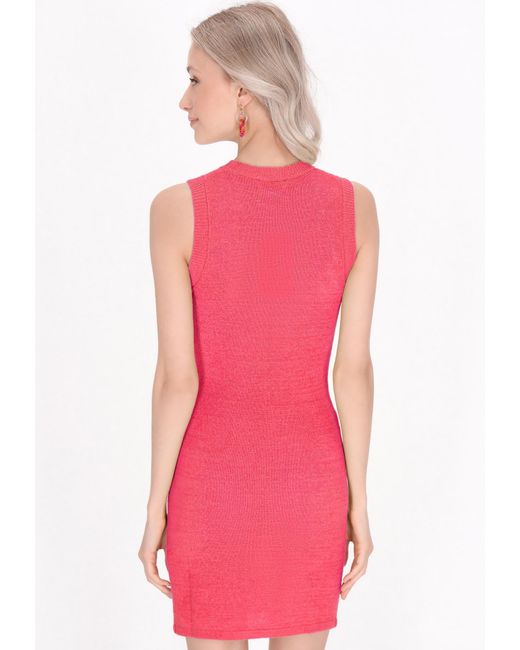IZIA Pink Strickkleid