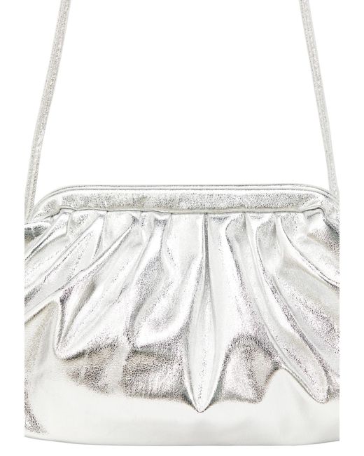 faina White Clutch